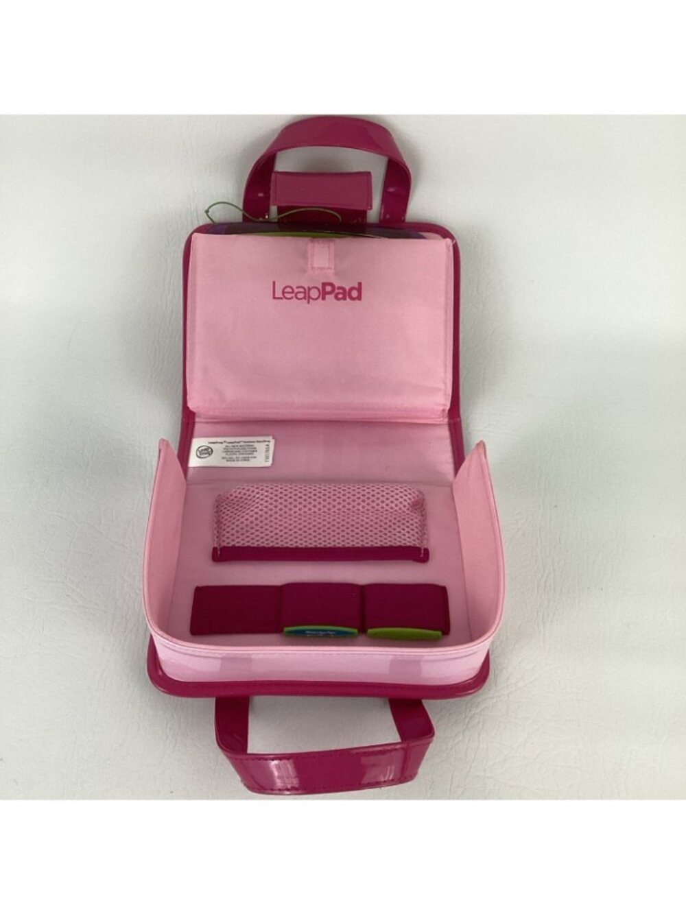 Lea Frog Leap Pad 2 Electronic Learning System Pink Fashion Handbag Carry Case - Picture 8 of 13